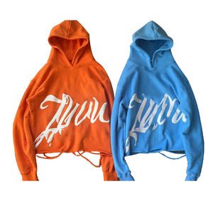 Sweat à capuche homme respirant chaud pull en tricot anti-rides anti-rétrécissement caractéristiques avant imprimé motif lettre hiver - Product Image 3