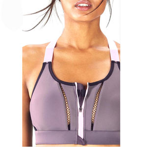 Soutien-gorge de sport rembourré sans couture de haute qualité, logo personnalisé, fabricant de vêtements de sport - Product Image 3