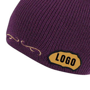 MOVATEXTILES-Gorros cálidos de invierno para hombre, gorros de algodón, gorros tejidos con diamantes de imitación, precio al por mayor - Product Image 6