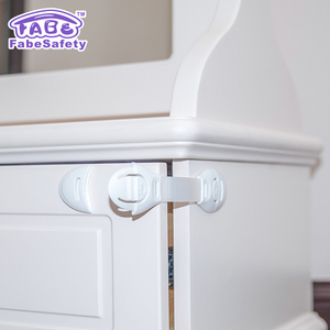 Bé an toàn khóa trẻ em an toàn khóa có thể điều chỉnh dây đeo trẻ em chống an toàn tủ lạnh Tủ Ngăn Kéo ổ khóa - Product Image 2