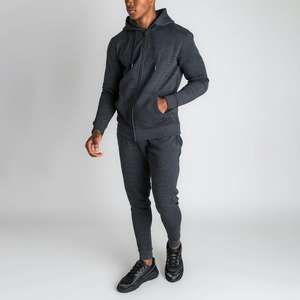 Sudaderas con capucha cómodas para hombre, ropa deportiva con logotipo personalizado, trajes de jogging de nailon de alta calidad, ropa informal cortavientos de poliéster - Product Image 1