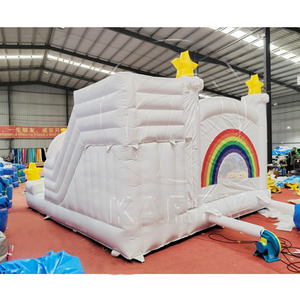 Castillo Inflable Comercial con Tobogán, Nuevo Diseño, Combo de Brincolín Inflable de PVC, Trampolín para Parque de Diversiones al Aire Libre - Product Image 4