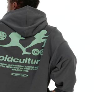 Sweats à capuche gris personnalisés B2B en coton molleton avec couleurs personnalisées et sérigraphie au meilleur prix Sweats à capuche Offre Spéciale pour adultes - Product Image 5
