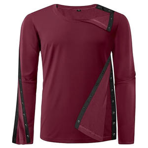 Venta al por mayor de calidad superior de los hombres y las mujeres de pacientes vestidos de algodón de poliéster de uso médico del hospital Batas para pacientes discapacitados camiseta - Product Image 1