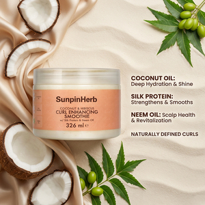 Crema Suavizante para Rizos con Hidratación Profunda para Cabello Natural Ondulado y Rizado con Fórmula de Coco e Hibisco - Product Image 6