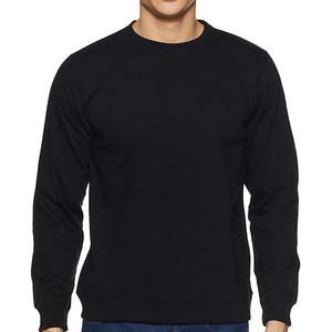 Personnalisé Luxe 330 GSM Poids Lourd Col Ras Du Cou Sweats Broderie Tricot Côtelé Saison D'hiver Chandails Lourds - Product Image 5