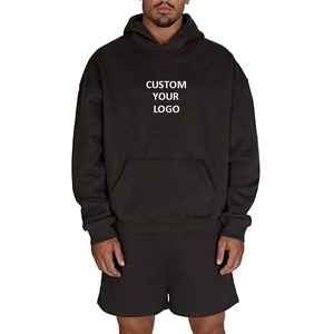 Wholesale Premium Custom Hoodies and <b>Sweatpants</b> <b>Set</b> for Men and Women's Jogging Custom Logo Print Breathable Sweatsuit - Product Image 6