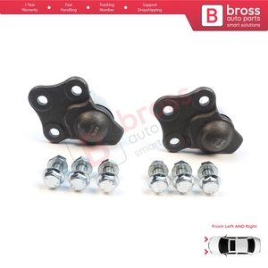 BSP1275-1 ชุดข้อต่อลูกหมากกันโคลงล่างด้านหน้า 2 ชิ้น สำหรับ Duster MK1 HS ปี 2010-2018 รุ่น 401602308R - Product Image 4