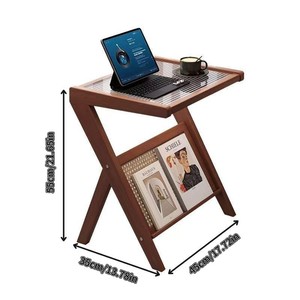 Modern Minimalist and Eco-friendly <strong>Bamboo</strong> Tea Side <strong>Tables</strong> and <strong>Bedside</strong> <strong>Tables</strong>, Suitable for Living Rooms and Bedrooms - Product Image 6