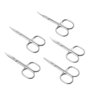 Ciseaux à cuticules de haute qualité avec lame pointue incurvée en acier inoxydable pour une coupe précise, soin des ongles, manucure et pédicure - Product Image 2