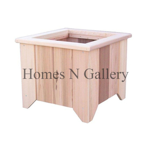 Venta caliente macetas de madera para exteriores de alta calidad macetas de gran tamaño increíble acabado Natural jarrón decorativo para el hogar bodas al por mayor - Product Image 3