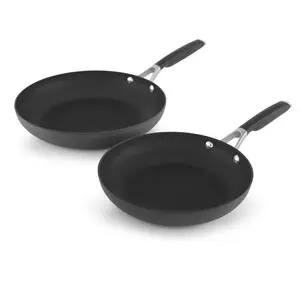 Không dính Fry Pan nhà máy bán buôn nhôm Bìa kim loại OEM gốm hen nội thất BẾP NHÔM Màu xử lý tính năng bột