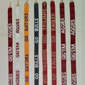 Beaded Bag Strap With Adjustable Buckle <b>Colourful</b> Beads Perfect For Fashion Forward Stylish Women - Product Image 1