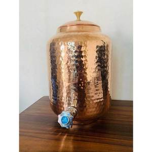 High In Demand With Reasonable Price Handicrafts New <b>Water</b> <b>Dispenser</b> 100% Copper Drinking Custom Design With Export Quality - Product Image 1