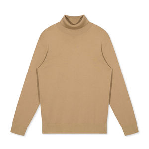 Winter <b>Women's</b> Regular Length Polyester Cotton/Nylon Blend Knit Sweaters with Turtleneck <b>Collar</b> Anti-Wrinkle Feature Front Logo - Product Image 5