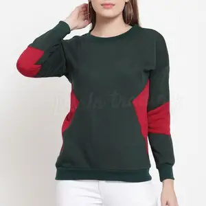 Kunden spezifische Großhandel Winter Wear Frauen Sweatshirts Günstiger Preis Bestseller Frauen Sweatshirts