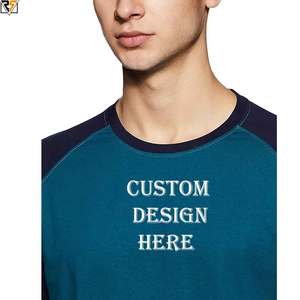 Low price offer on <b>tshirts</b> basic solid colour customized wholesale prize men <b>tshirts</b> 300GSM raglan sleeves - Product Image 5