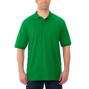 Chemises de golf pour hommes de haute qualité avec poche, style décontracté chic, logo personnalisé imprimé ou brodé, en coton et polyester, motif uni, tricoté - Product Image 4