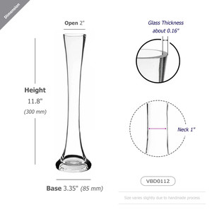 VBD0112 - Large Bud <b>Vase</b> - 12 - Product Image 5