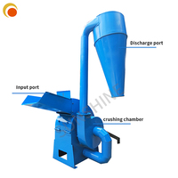 Prix Usine SUNSHINE Nouvelle Machine Broyeur à Aliments pour Animaux ZC420 Capacité 500kg/h Broyeur à Grains Haute Performance Ensileuse Paille Ferme Avicole