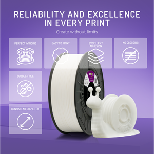 Filamento WINKLE PLA HD 1.75mm 1kg per Stampante 3D, Alta Tolleranza 0.05mm, Compatibile con Piattaforma Riscaldata 190-230°C, Biodegradabile, Facile da Stampare - Product Image 3