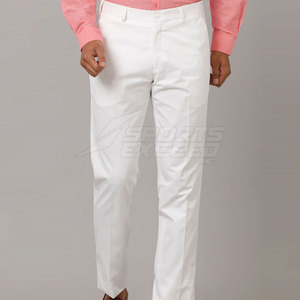 Pantalón Casual de Cintura Media, Recto, 100% Algodón, de Alta Calidad, el Más Vendido, para Uso Adulto, Hecho a Medida - Product Image 1