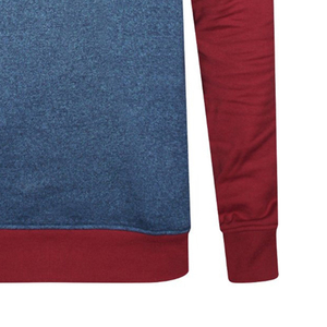 High Quality <b>Men</b> Sweatshirt Casual Wear Comfortable Fit Lightweight <b>Pullover</b> <b>Men</b> Sweatshirts With Contrast Sleeve - Product Image 5