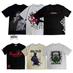 Camiseta personalizada de algodón de alta calidad para hombre con estampado Último diseño Camiseta estampada 100% algodón Camiseta - Product Image 5