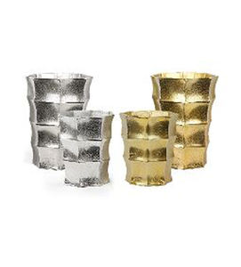 Florero clásico de Metal para decoración de boda, florero con acabado dorado, estilo de aluminio, tamaño personalizado, función de cartón con logotipo - Product Image 2