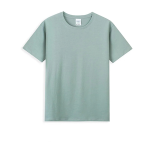 Custom Logo <b>Men</b> Regular Fit Knitted T-<b>Shirt</b> <b>Silk</b> Screen Printed 180 Grams Anti-Wrinkle 100% Polyester Short Sleeve O-Neck Casual - Product Image 3