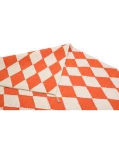 Alfombra Moderna de Estilo Escandinavo, 100% Lana, Tejida a Mano, Diseño Geométrico, Ecológica, Antideslizante y Reversible - Product Image 6