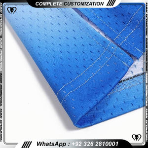 เสื้อบาสเกตบอลออกแบบโดยผู้เล่นบาสเกตบอลเสื้อเจอร์ซีย์สีน้ำเงิน - Product Image 5