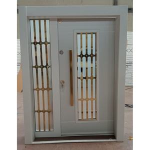 ABSDOOR SAFIRA Premium Insulated Steel <b>Front</b> <b>Entry</b> <b>Door</b> Superior Heat Sound Control Stylish PVC Veneer Turkey Modern Look ISO/EN - Product Image 2