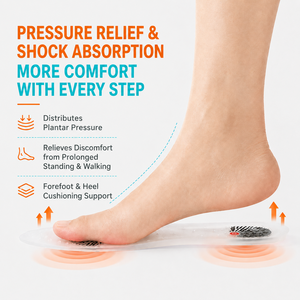 Semelle orthopédique confortable en gel de silicone pleine longueur à <span class=keywords><strong>prix</strong></span> d'usine avec soutien de la voûte plantaire et amorti massant pour le soulagement de la fasciite plantaire - Product Image 3