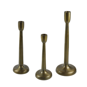 Soporte de vela de metal tallado vintage diseño en relieve conjunto trinchera arte velas de artillería soporte plata pulida lujo vela contenedor - Product Image 5