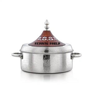 Olla de Acero Inoxidable de Lujo, Diseño Personalizado, Cazuela Hecha a Mano, Olla Metálica de Diseño Más Vendida - Product Image 3