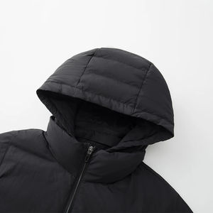 Custom Women's 2025 New Arrival Winter Jacket Short Thick Bomber Puffer Finish Canvas <b>Fabric</b> Comfortable Women's Puffer Jacket - Product Image 6