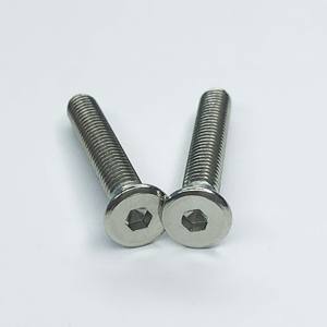 Pernos de máquina estándar DIN/ISO chapados en zinc con cabeza hexagonal para motocicleta - Product Image 3