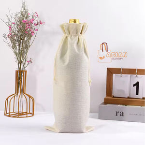 Sacs en toile de jute de vin de haute qualité avec motif de dessin animé Bonne qualité à bas prix Achetez chez nous! - Product Image 1