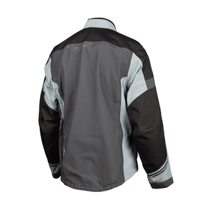 Gris oscuro Hi-Viz amarillo Touring motocicleta protección moto chaqueta para hombres impermeable motocicleta Cordura textil chaquetas - Product Image 2