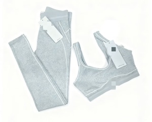 เสื้อชั้นในกีฬาสำหรับผู้หญิง ระบายอากาศได้ดี เหมาะสำหรับโยคะ ฟิตเนส ออกกำลังกาย สายคล้องคอแบบผูกหลัง ด้านหน้ารูดเก็บทรง ไร้ตะเข็บ - Product Image 4