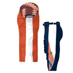 ชุดฟุตบอลอเมริกันสำหรับผู้ใหญ่ผ้าโพลีเอสเตอร์100% ออกใหม่ออกแบบได้ตามที่ต้องการ - Product Image 3