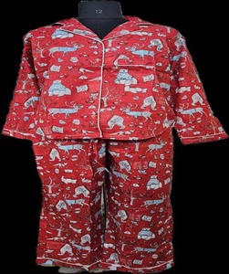 Kimono blanc fait à la main pour femmes vêtements de nuit en coton indien cristal bouton broderie décoration imprimé fleuri pour cadeau de noël - Product Image 5