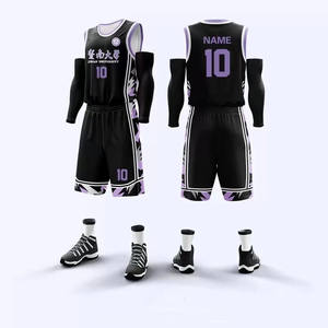 Venta al por mayor de poliéster equipo sublimación práctica baloncesto Jersey desgaste para hombres - Product Image 6