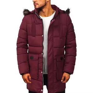 Chaqueta Acolchada de Alta Calidad con Capucha de Piel de Lobo, Chaqueta de Plumón para Hombre, Parka Canadiense, Chaqueta de Piel, Precio al por Mayor, OEM - Product Image 1