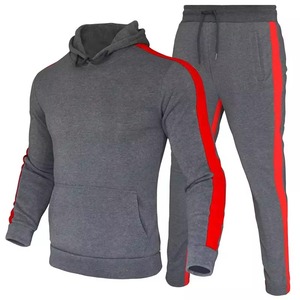 Chándal para correr ajustado para hombre con logotipo personalizado Ropa deportiva bordada de alta calidad Chaqueta de chándal al por mayor - Product Image 3