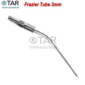 Tubo Frazier de succión Premium, instrumentos médicos dentales, tubo de succión de acero inoxidable quirúrgico endodóntico, hueso de cirugía Oral - Product Image 4