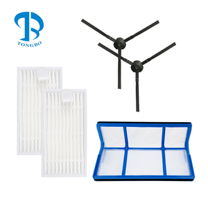 Kit de Repuesto Compatible con <span class=keywords><strong>Ariete</strong></span> 2718, Cepillo Lateral Giratorio, Filtro HEPA, Filtro Primario de Polvo, Accesorios para <span class=keywords><strong>Aspiradora</strong></span> Robótica - Product Image 1