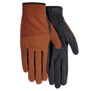 New Arrival Women's Leather <b>Mesh</b> Riding <b>Gloves</b> in 100% Genuine Leather Polyester, Crystal D-ring Snaffle Horse Riding <b>Gloves</b> - Product Image 5