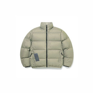 Chaqueta acolchada de invierno personalizable ATLANTIC para hombre con cuello con cremallera y soporte Material de poliéster/nailon Suministro ODM/OEM - Product Image 1